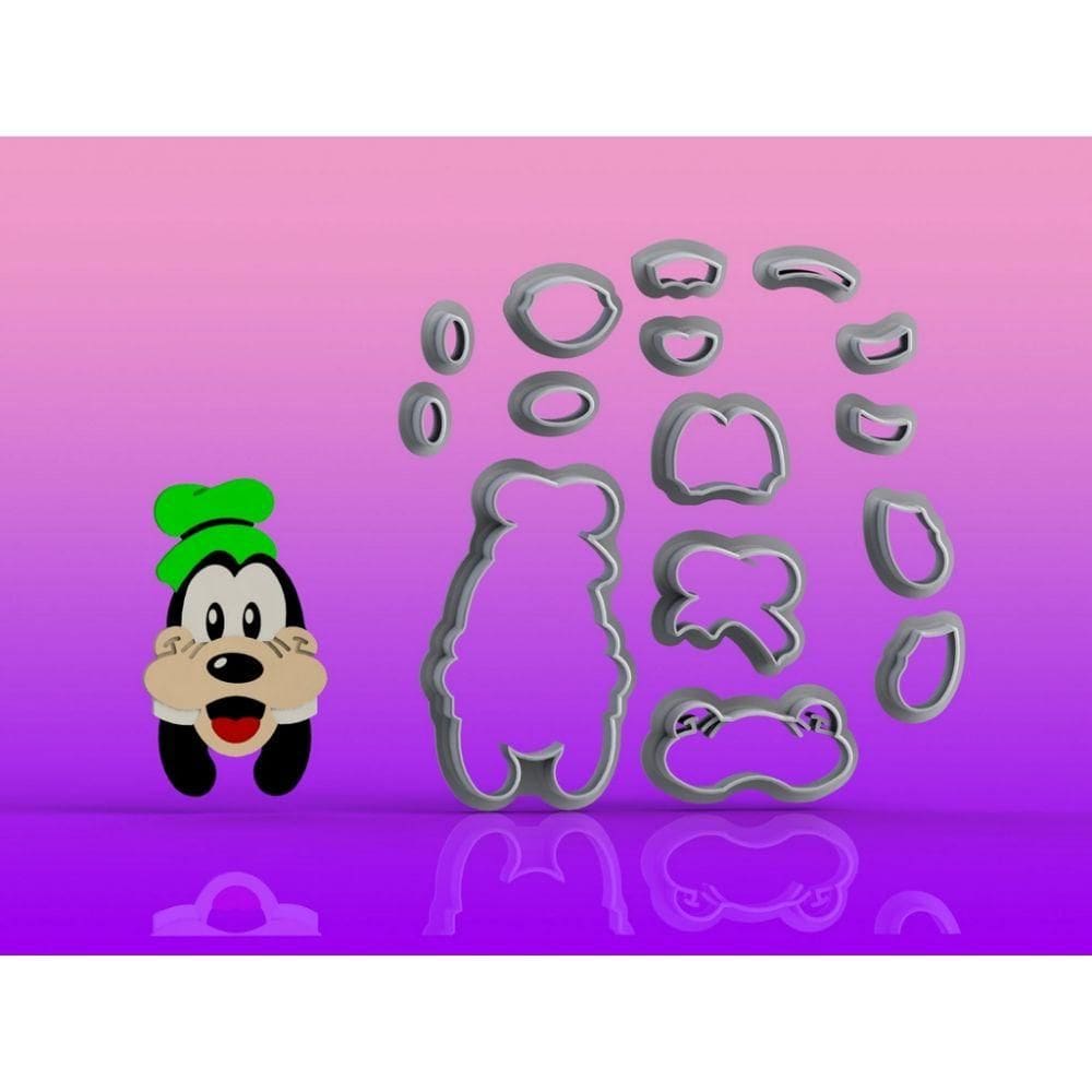 Cortador Pateta Modular Tamanho 7 Cm