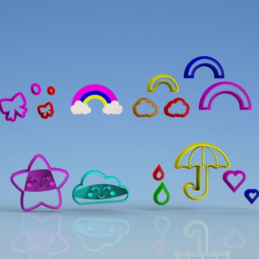 Cortador Kit Chuva de Benção Tamanho 5cm