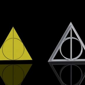 Cortador Harry Potter Relíquias da Morte Tamanho 7cm
