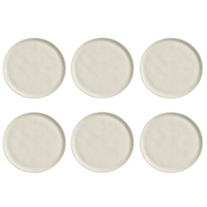 Conjunto De Pratos Rasos 06 Peças Linhas Clay Porto Brasil