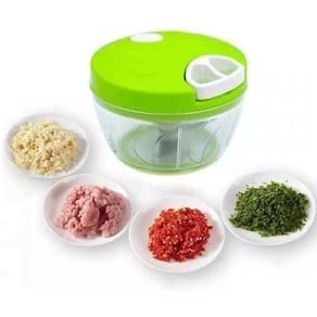 Triturador Alho Manual Processador Picador Fatiador Legumes