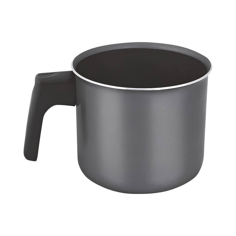 Caneco Leiteira Grafite 12cm Fervedor Antiaderente Baquelite