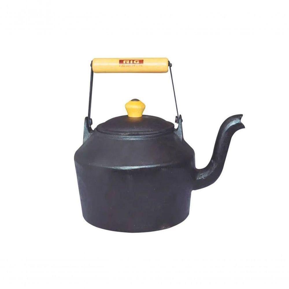 Chaleira Ferro Fundido 4 Litros Com Alça 31X19Cm