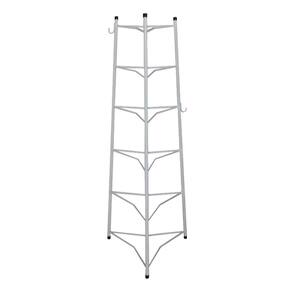 Tripé Porta Panelas Branco 6 Compartimentos 103cm