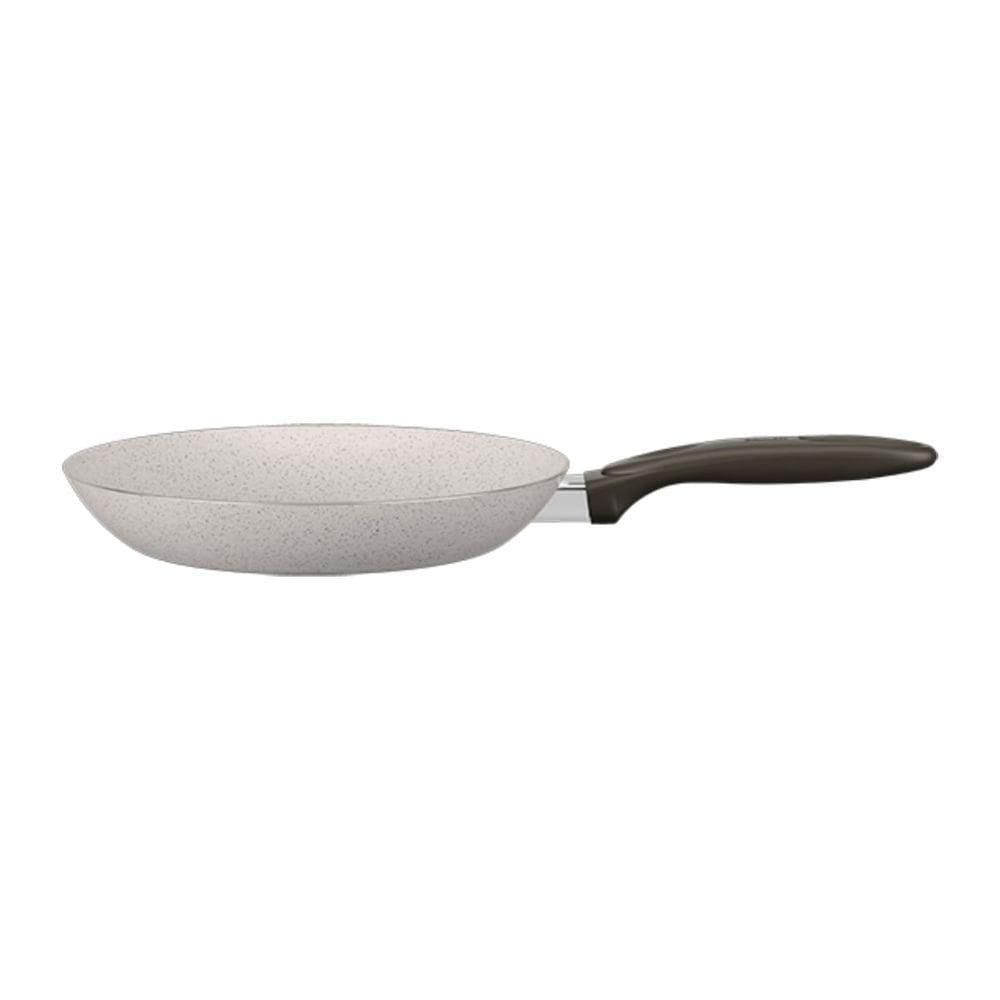Frigideira 24 Cm Revestimento Cerâmico Antiaderente Mineral Resist Cor Vanilla Ceramic Life Suprema