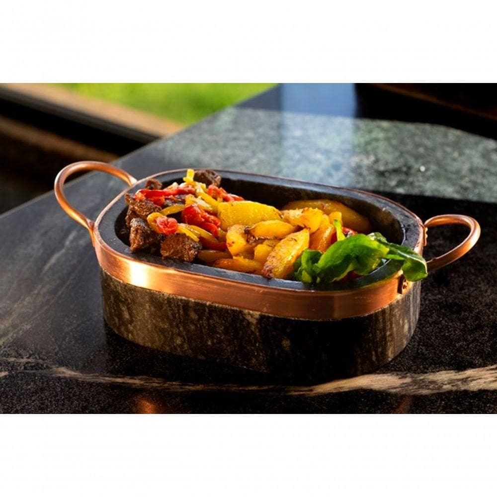 Travessa Oval Pedra Sabão G