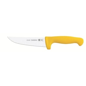 Faca Para Carne Tramontina Profissional Em Aço Inox E Cabo Amarelo 7" Tramontina