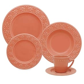 Aparelho De Jantar 30 Peças Mendi Damasco Oxford
