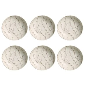 Conjunto De Pratos Fundos 06 Peças Bio Luar Porto Brasil