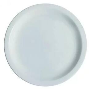 Conjunto 50 Pratos De Sobremesa Branco Ceramica - Porcelart