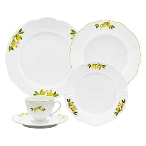 Aparelho De Jantar 30 Peças Soleil Limoni Oxford