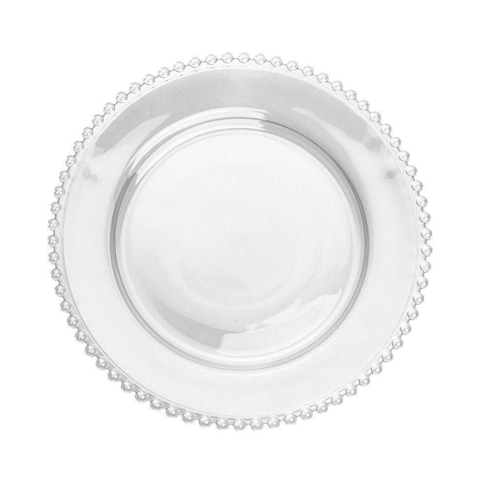 Prato Em Cristal Pearl 28cm 2671 - Wolff