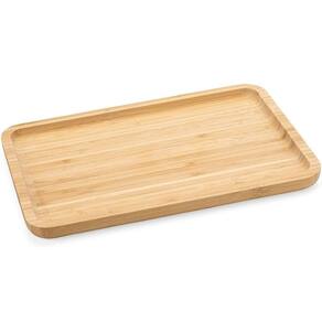 Bandeja Retangular De Bambu Tábua De Frios 25x35x2,4cm