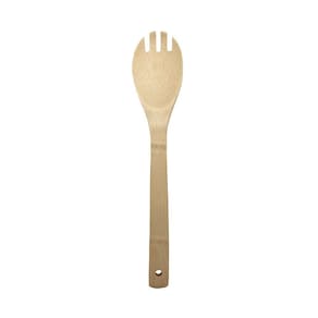 Garfo Vazada De Bambu Mozcada 30cm Orgânica Multiuso