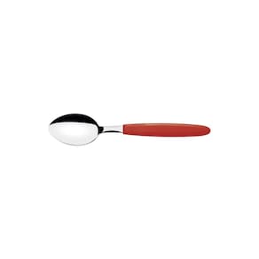 Kit 6 Colher Cha Tramontina Ipanema Inox Vermelho