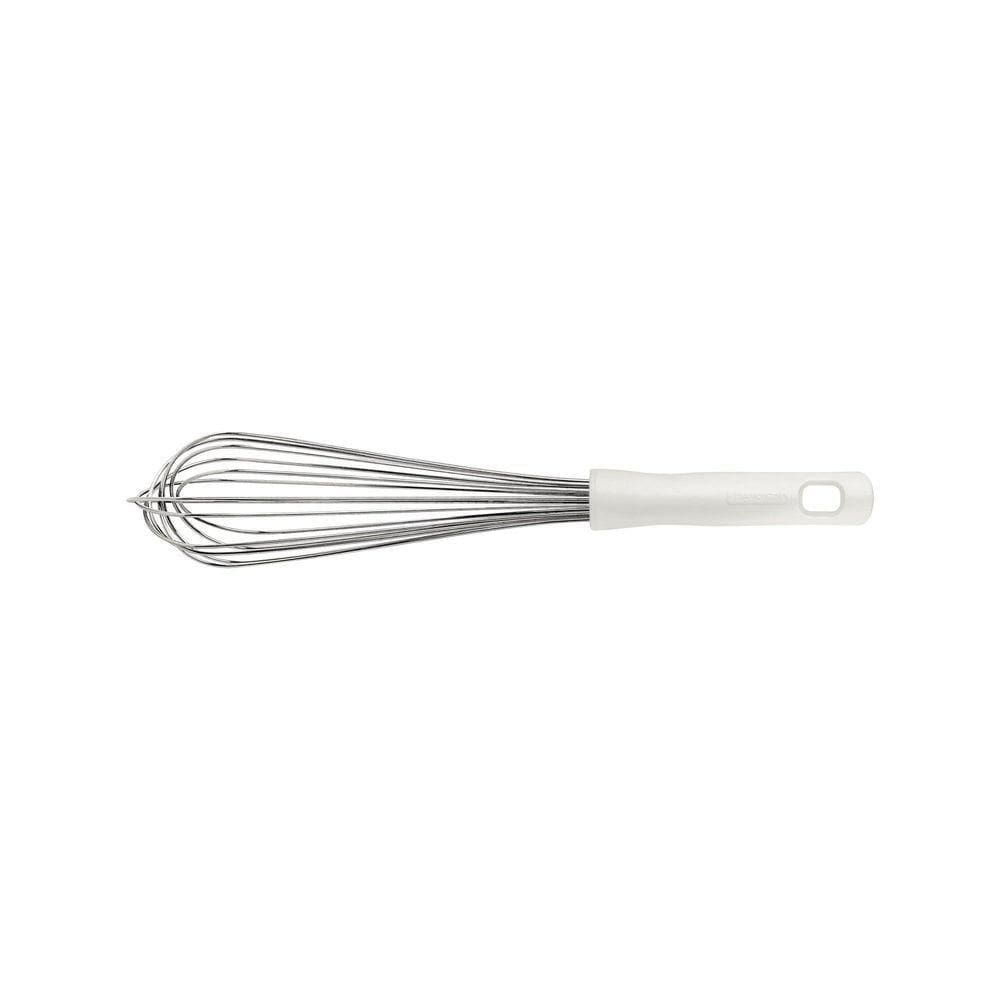 Batedor Manual Tramontina Profissional Em Aço Inox Com Cabo Em Polipropileno Branco 35 Cm Tramontina