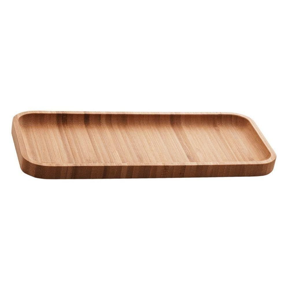 Bandeja De Bambu Petisco Multiuso Hire Luis Lyor 28x11x1,5cm