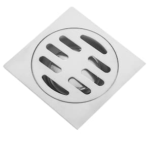 Ralo 10x10 Aço Inox Banheiro Lavabo Varanda Lavanderia Resistente Seguro Higienico