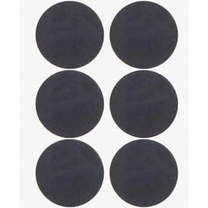 Feltro Adesivo Preto Redondo 38mm Com 6 Vonder