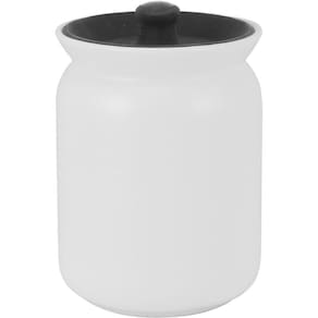 Glow Pote 14X10X10Cm 850Ml Cerâmica Branco