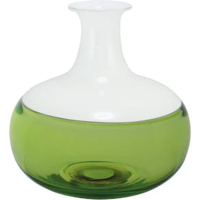 Thyara Garrafa Decorativa 21X21X21Cm Vidro Verde