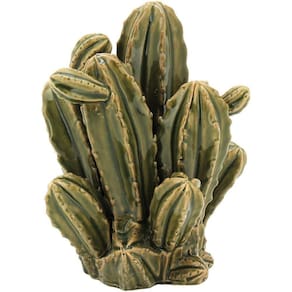 Áridos Adorno 22X18X13Cm Cerâmica Verde Cactus