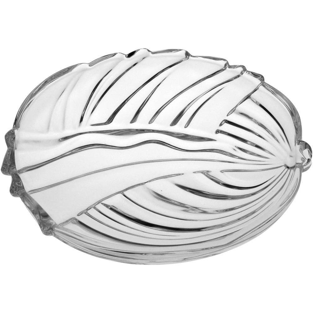 Centro Mesa 6X31X31Cm Vidro Transp