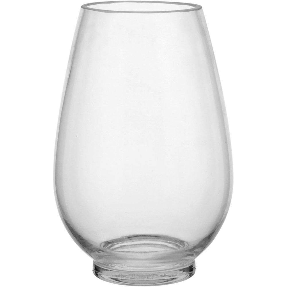 Jersey Vaso 23X16X16Cm Vidro Transp