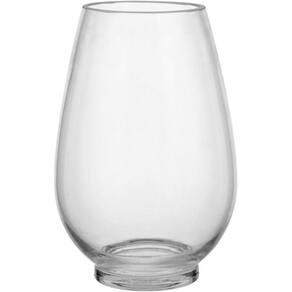 Jersey Vaso 23X16X16Cm Vidro Transp