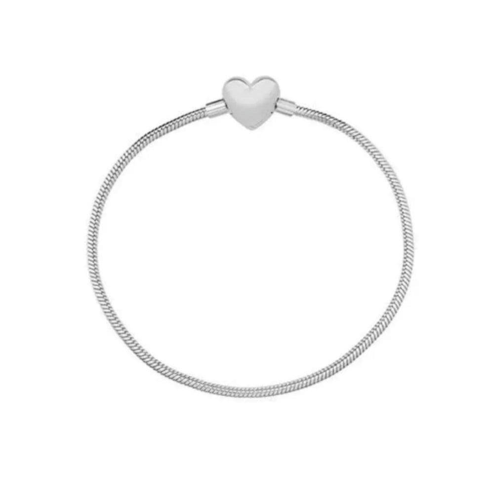 Pulseira para Berloques de Coração- P@ndora