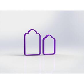 Cortador Kit Moldura Borda Mod 10 Tamanho 9cm