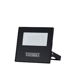 Refletor Led 30w Taschibra Tr Slim Preto 6500k