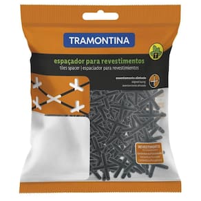 Espaçador Cruzeta Plástico Tramontina 4 Mm (saco Com 100 Un.)