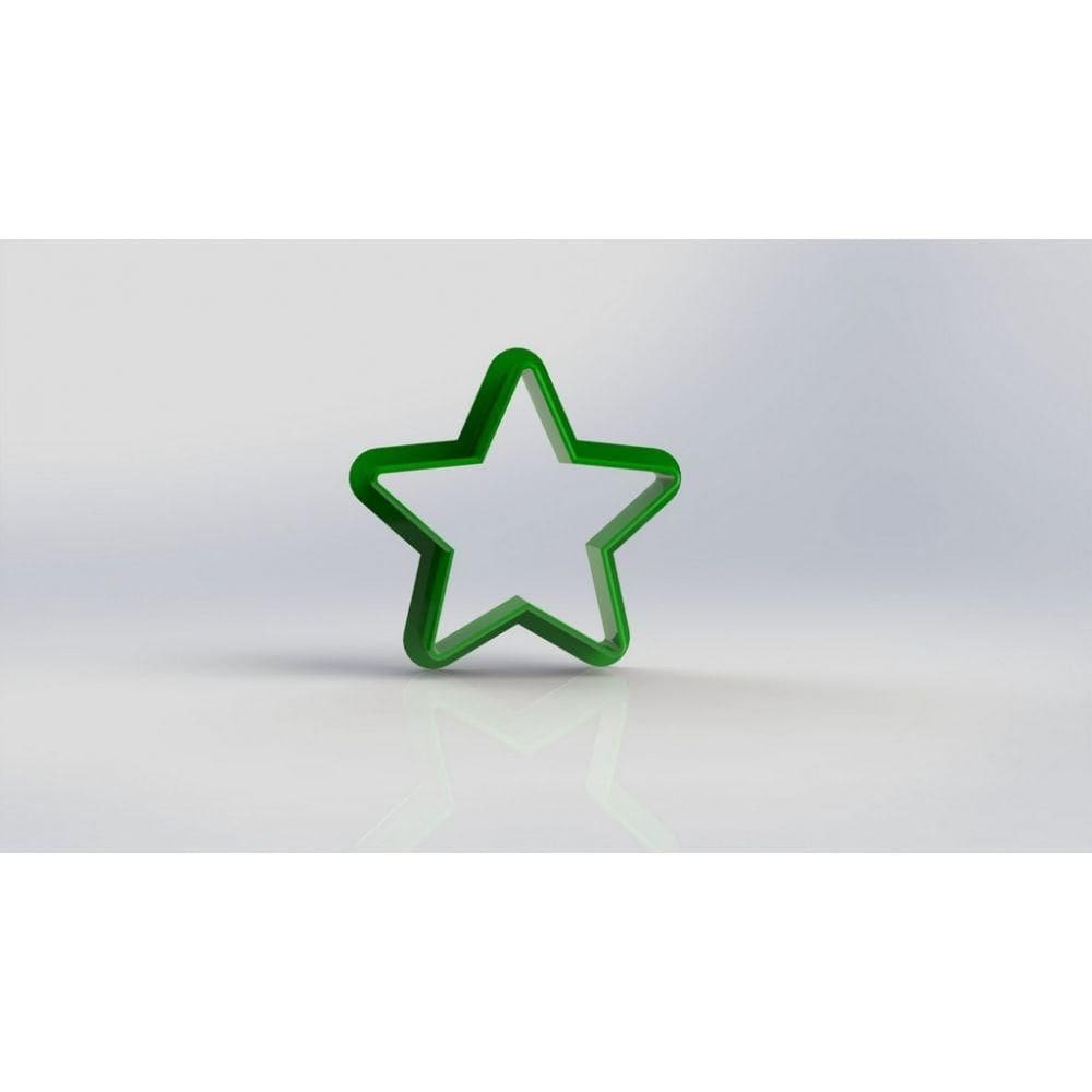 Cortador Estrela Mod 1 Tamanho 3cm