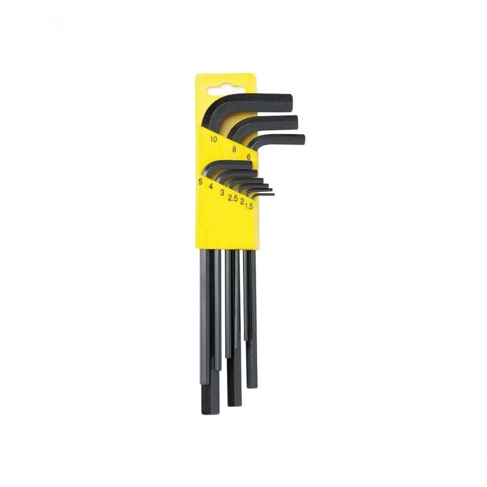 Chave Allen Longa 09pcs 9gc Blister