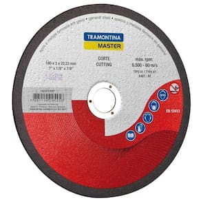 Disco De Corte 7´´ Tramontina Para Aços E Metais