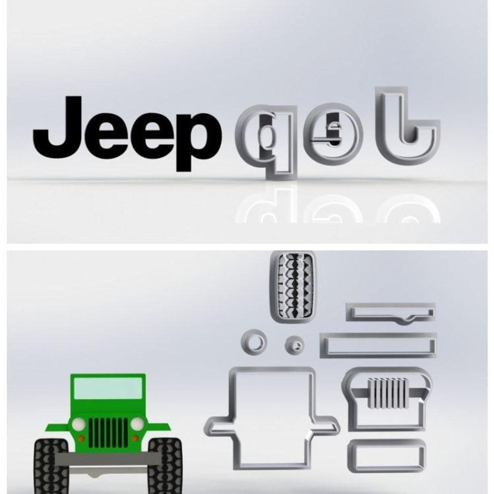 Cortador Kit Jeep Modular Tamanho 6cm