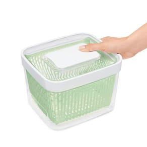 Pote Quadrado Com Filtro De Carvão 4 Litros Greensaver Oxo