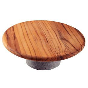 Suporte Para Bolo Tramontina Provence Em Madeira Teca 26x9 Cm