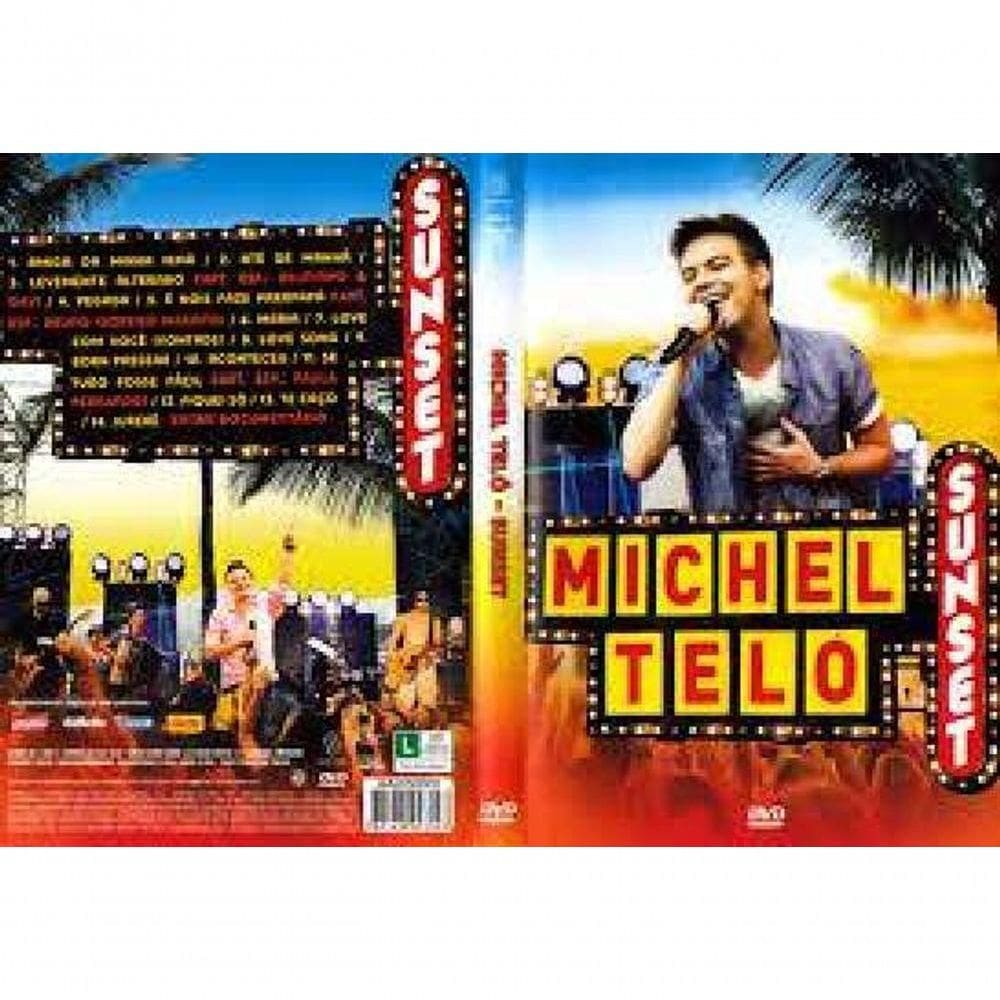 Cd + Dvd Michel Teló - Sunset | Casas Bahia