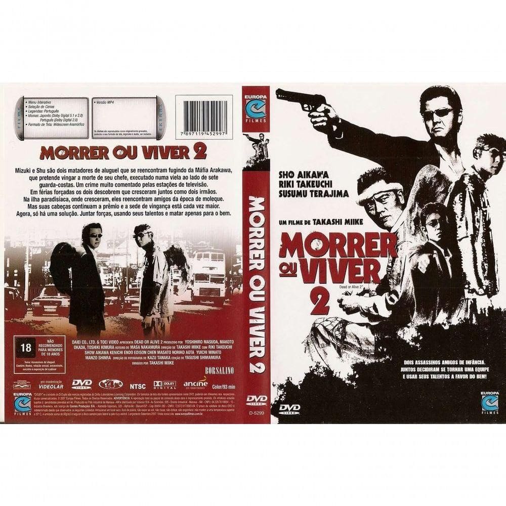 Dvd Morrer Ou Viver 2 Takashi Miike | Casas Bahia
