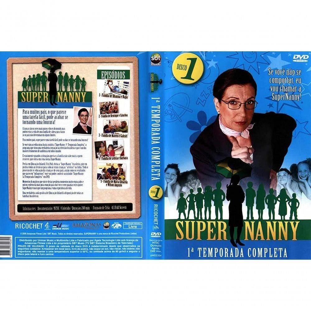 Dvd Super Nanny Primeira Temporada Volume | Casas Bahia