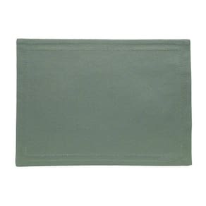 Jogo Americano Ponto Ajour Algodão Verde Escuro 45x33cm
