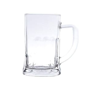 Caneca Para Chopp E Cerveja Vidro Com Alça 565ml Lyor