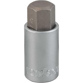 Soquete Allen 1-2`` 17mm Crv Curto Vonder