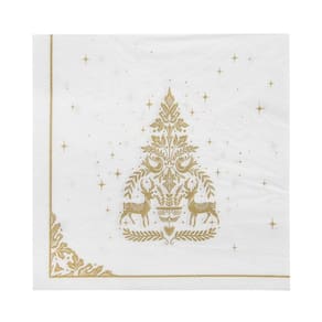 Guardanapo Descartavel Natal Arvore Magica 16,5 Cm Saz Home Style