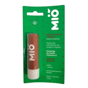 Esfoliante Labial Mió Efeito Peeling Sabor Menta Suave 3,6g