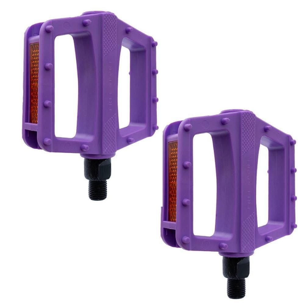 Pedal Plataforma Rosca Grossa 9/16 Bike Grau RL Mtb wheeling