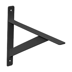 Suporte Prateleira Mão Francesa Reforçada Prat-K 30cm Preto