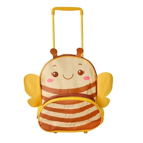 Mochila Infantil Passeio Escolar Com Rodinhas E Alça Clio Pets Bichinhos Animal Zoo Clio Pets